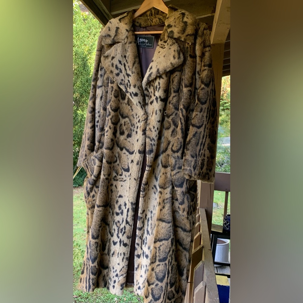 Azens of Philadelphia Faux Fur Coat
